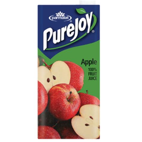 Pure Joy Apple Flavour 100 Fruit Juice 1x1lt Superb Hyper