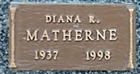 Diana Lee Robinette Matherne Find A Grave Memorial