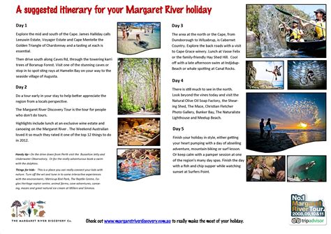 Suggested Margaret River Itinerary And Things To Do In Margaret River