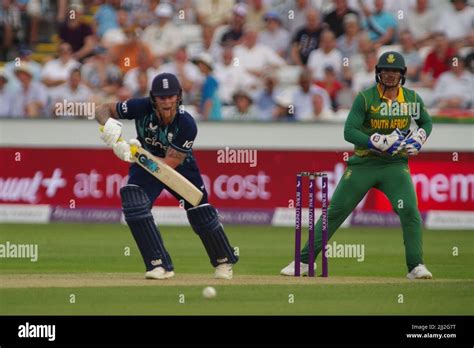 Chester Le Street England 19 July 2022 Ben Stokes Batting In His