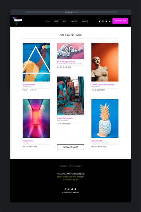 MUSEUM - Design Concept on Behance