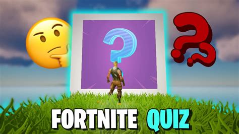 Fortnite Quiz 🧠 Fortnite Creative Map Code Dropnite