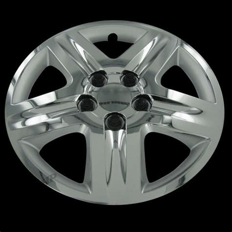 Set Of 4 17 Chrome Hub Caps Wheel Skin Full Rim Covers 5 Spoke Lug
