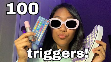 Asmr 100 Triggers In 8 Minutes 🤍 Youtube