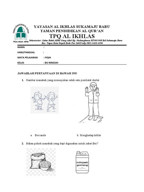 Soal Tpq Pdf