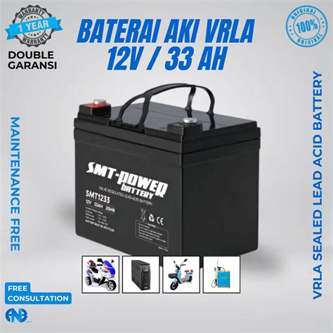 Jual Battery Ups Apc Ica V Ah Aki Vrla Smt Samoto Mf Baterai