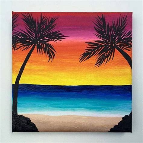 Pin By Dianad On Summer Beach Art Painting Beach Canvas Paintings