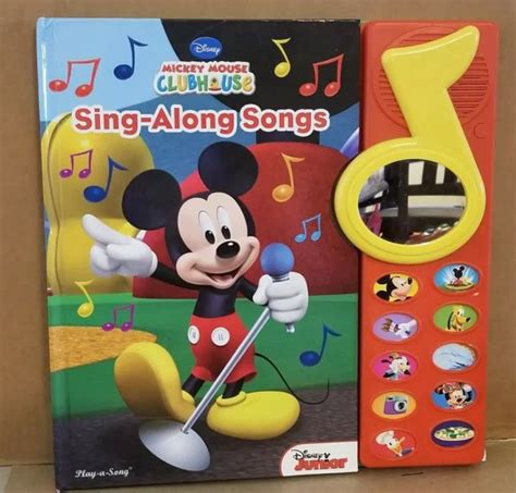 MICKEY MOUSE CLUBHOUSE Sing Along Song Surprise Mirror Sound Board Book