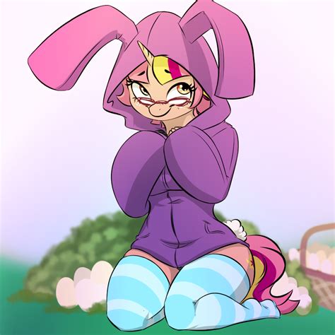 Safe Artist Kennzeichen Oc Oc Only Anthro Bunny Hood