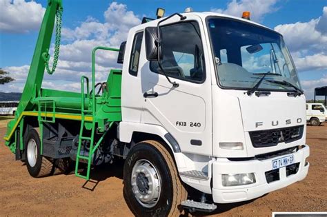 Used 2014 Mitsubishi Fuso Fk13 240 Skip Bin Loader For Sale In Gauteng