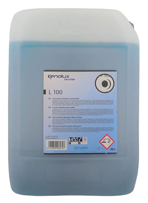 Kenolux Textile L100 Lessive Liquide Concentrée 20L Nevejan