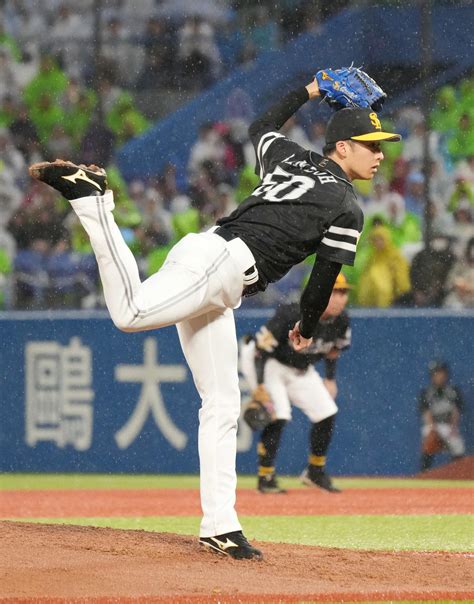 【ソフトバンク】板東湧梧「もっと長いイニング投げたかった」今季初先発で4回3失点 プロ野球写真ニュース 日刊スポーツ