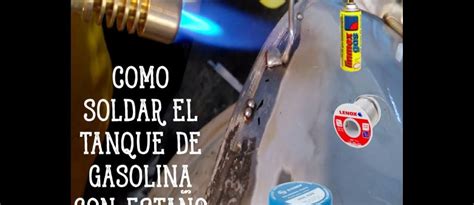 Como Reparar El Tanque De Gasolina De Moto Con Esta O Tallerde