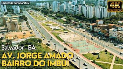 Avenida Jorge Amado Imbuí Salvador Bahia 2022 Driving in Salvador