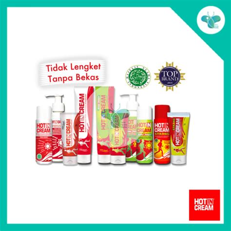 Hot In Cream Pereda Nyeri Otot Original DCL Strong Aromatherapy Lazada Indonesia