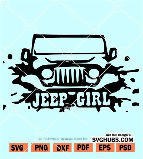 Jeep Yj Front Grill Girl Svg Cutting Files Ubicaciondepersonascdmxgobmx