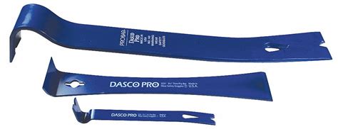 Dasco Pro Heat Treated High Carbon Steel Pry Bar Set Number Of Pieces