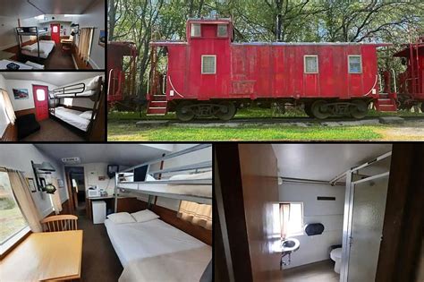 Former Train Caboose Turned Into Airbnb is Perfect For A Getaway