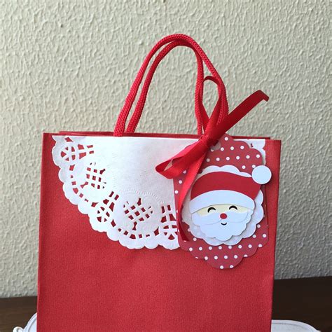 Sacolinha Natal Tag Papai Noel Elo Produtos Especiais