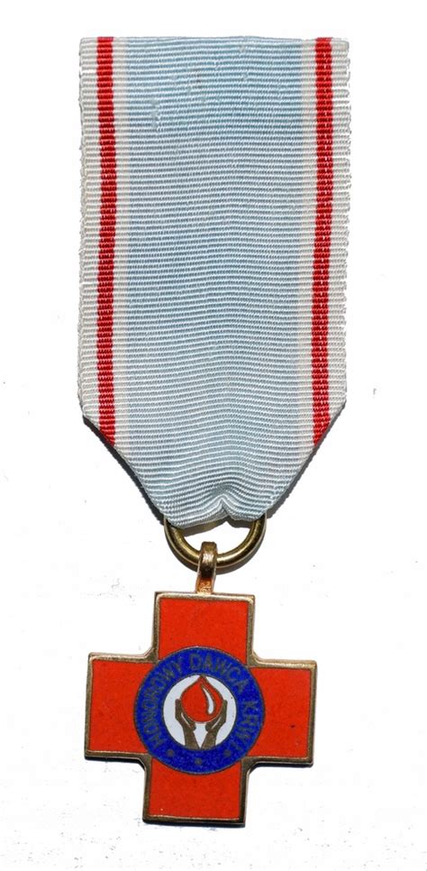 Medal Pck Klub Honorowych Dawc W Krwi Prl Oficjalne