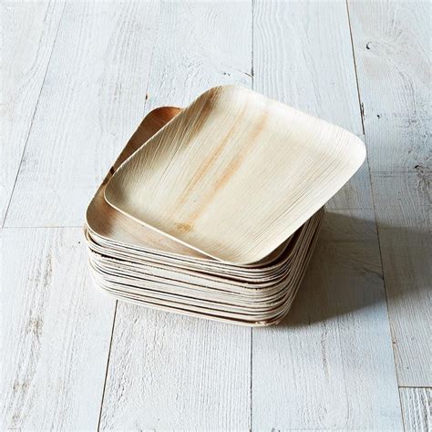 Compostable Dinnerware From Fallen Leaves Set Of Dinnerware