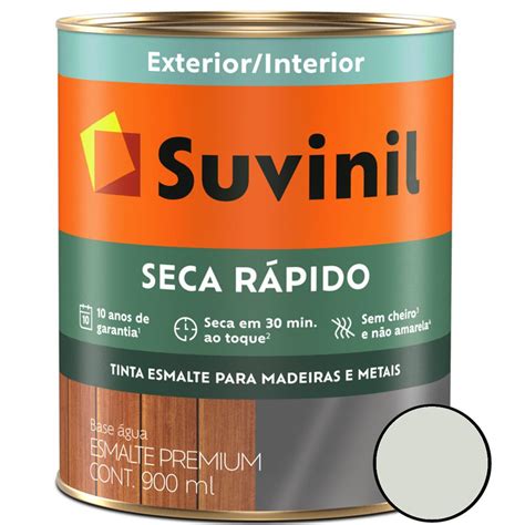 Tinta Esmalte Brilhante Seca R Pido Ml Gelo Suvinil