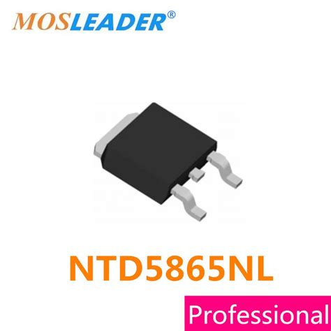 NTD5865NL TO252 100PCS DPAK 60V 40A N Channel NTD5865N NTD5865 5865 ...