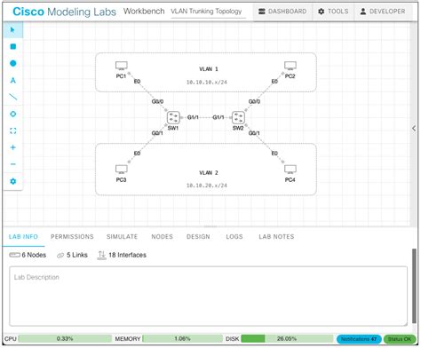 Using Trunking To Extend VLANs Across Multiple Switches