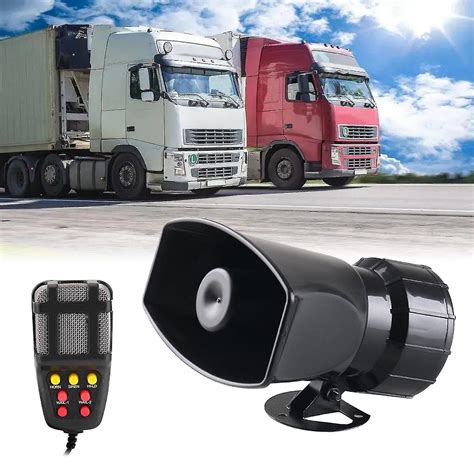 Wireless Electronic Siren Loud 12v 5 7 Sounds Speaker 120db Car Warning Alarm Fruugo Dk