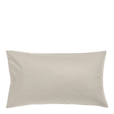 Egyptian Cotton Housewife Pillowcase Pumice Brandalley