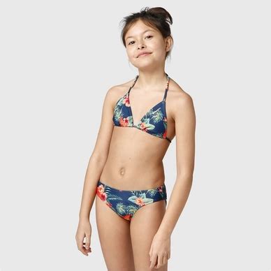 Bikini Brunotti Girls Lollypop Flower Deep Blue Badenstrand