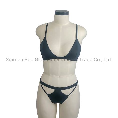 Womens Sexy Lingerie Stretch Nylon Fabric With Delicate Elastic Inside Womens Sexy Lingerie