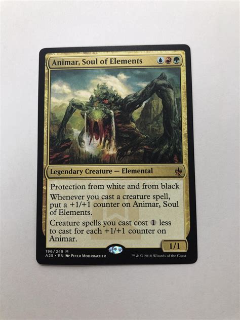 Animar Soul Of Elements A25 Magic The Gathering Proxy Mtg Cards Top