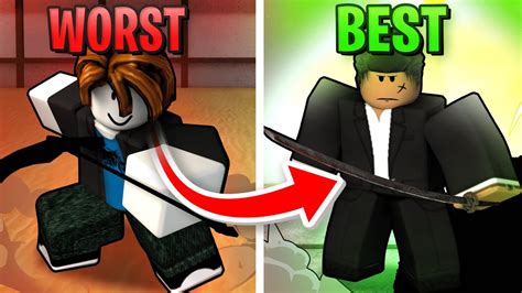 Ranking Every Weapon From Worst To Best In Zo Samurai Roblox Youtube