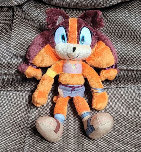 Mavin RARE Sega Sonic Boom STICKS The Badger 8 Inch Plush Tomy Sonic