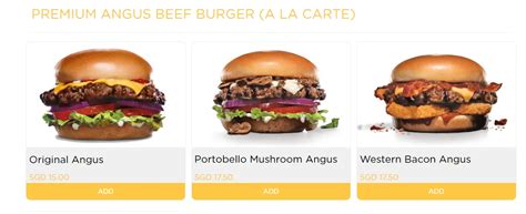 CARL S JR MENU PRICE LIST SINGAPORE UPDATED 2024