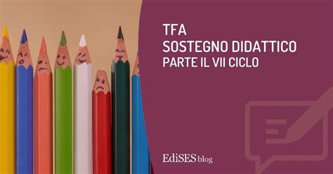 Tfa Sostegno Didattico Vii Ciclo Al Via Il Concorso