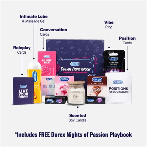 Buy Durex Honeymoon Kit Nights Of Passion Box Online In India