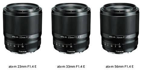 Tokina announced three new APS-C E lenses | sonyalpharumors