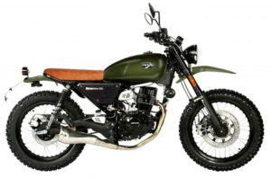 Hanway Scrambler Moto Con Aptitudes Off Road