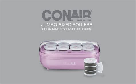 Conair Hot Rollers For Long Medium Short Hair Ceramic Flocked Inch Heated Hair Rollers