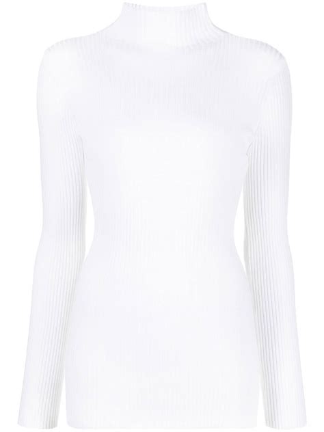 Wolford Roll Neck Long Sleeve Jersey Top Farfetch