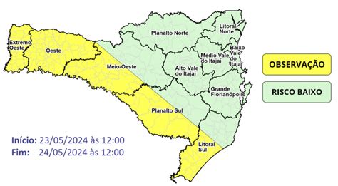 Frente Fria Traz Chuvas Intensas Para Sc