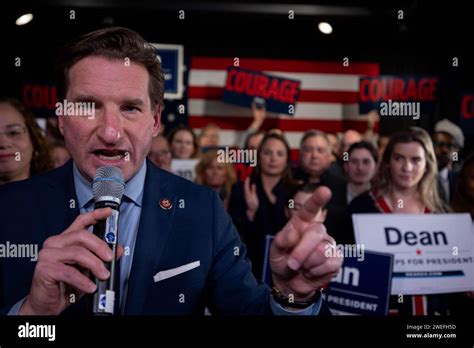 Manchester New Hampshire January 23 Representative Dean Phillips A