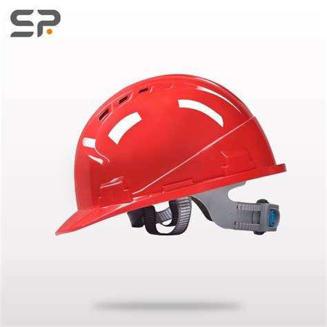 Srhelmet Tapak Pembinaan Tapak Keselamatan Putih Helmet Kepimpinan