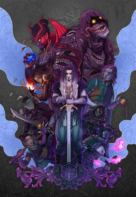 [spoilers C2e100] Yasha S Story Arc Poster Took Forever But Happy With How It Came Out [oc