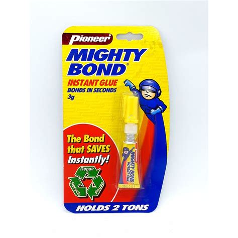 Pioneer Mighty Bond Instant Glue G Shopee Philippines