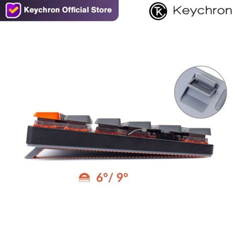 Jual Keychron K3 84 Key Red Switch RGB Backlight Hot Swappable K3 E1 Di Seller METALIC