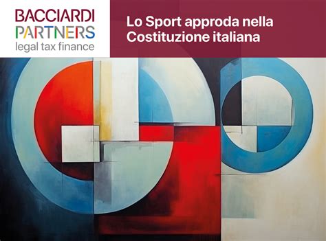 Lo Sport Approda Nella Costituzione Italiana Bacciardi Partners