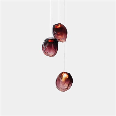 Liquid Glass Stone Pendant Light Vakkerlight